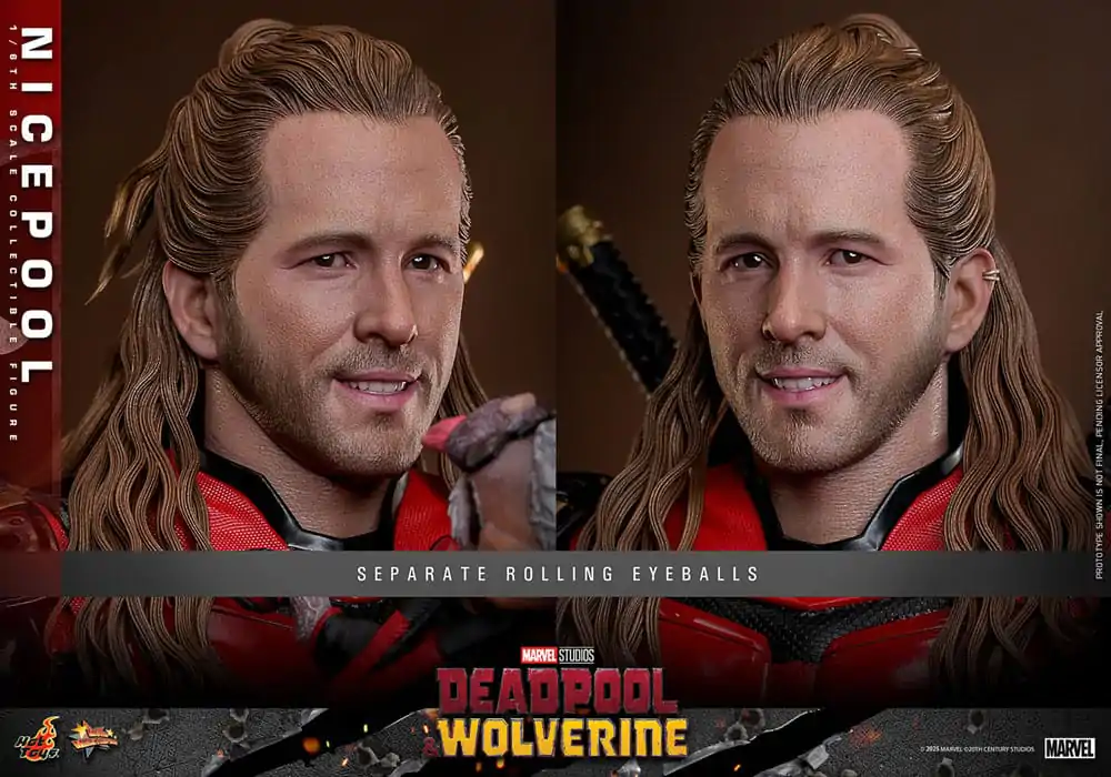 Deadpool & Wolverine Movie Masterpiece 1/6 Nicepool akciófigura 30 cm termékfotó