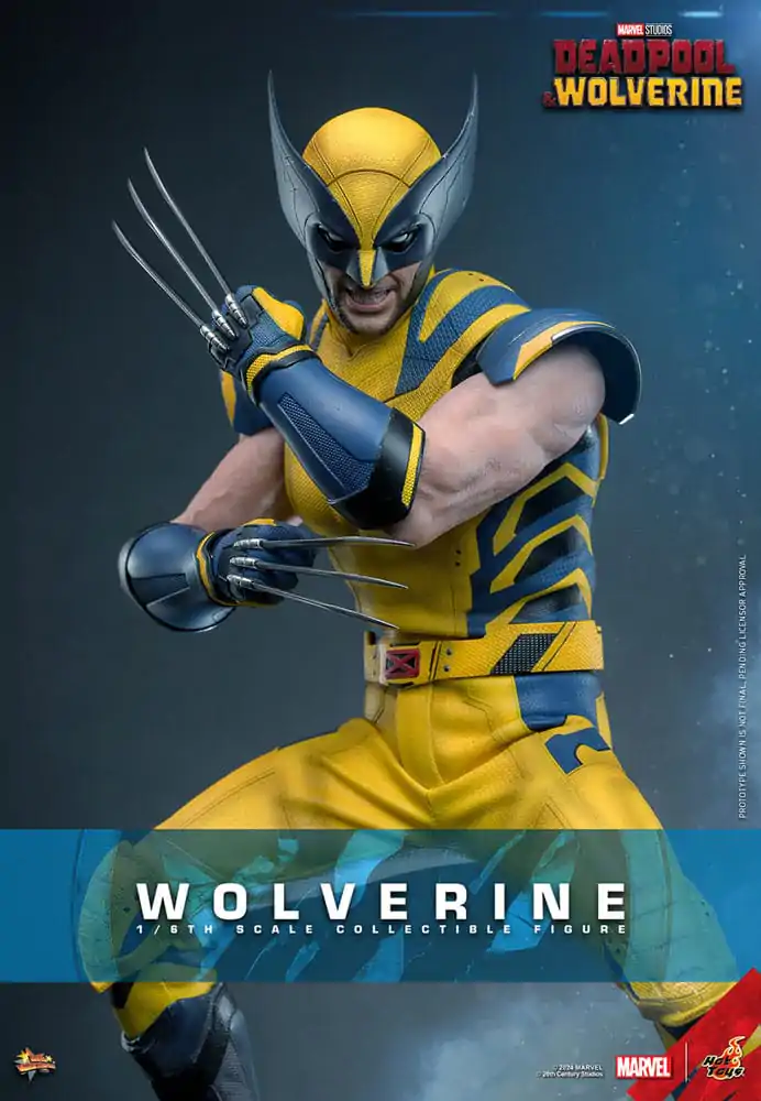 Deadpool & Wolverine Movie Masterpiece 1/6 Wolverine akciófigura 31 cm termékfotó