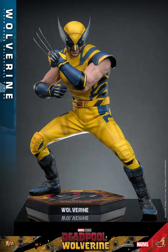 Deadpool & Wolverine Movie Masterpiece 1/6 Wolverine akciófigura 31 cm termékfotó