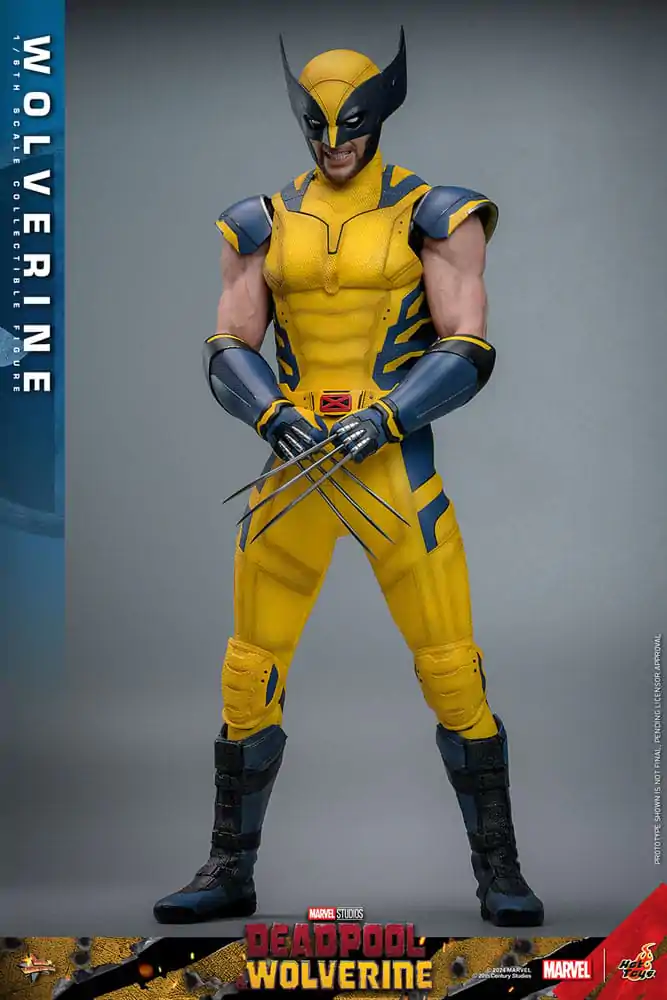 Deadpool & Wolverine Movie Masterpiece 1/6 Wolverine akciófigura 31 cm termékfotó