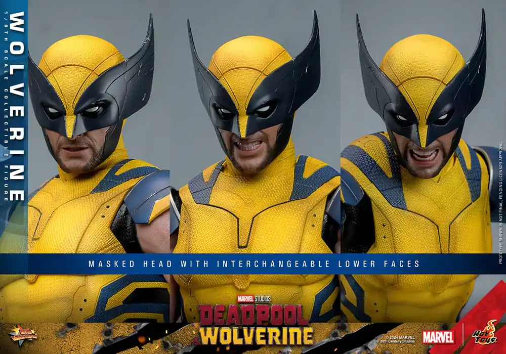 Deadpool & Wolverine Movie Masterpiece 1/6 Wolverine akciófigura 31 cm termékfotó