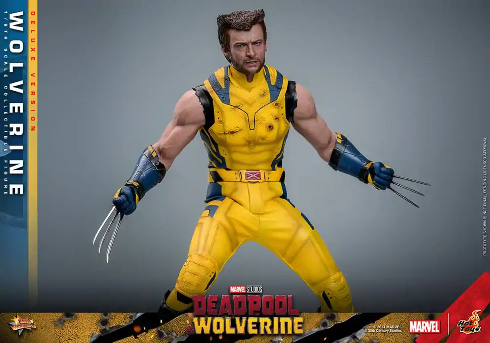 Deadpool & Wolverine Movie Masterpiece 1/6 Wolverine (Deluxe Version) akciófigura 31 cm termékfotó