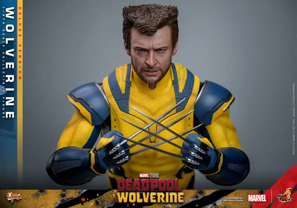 Deadpool & Wolverine Movie Masterpiece 1/6 Wolverine (Deluxe Version) akciófigura 31 cm termékfotó