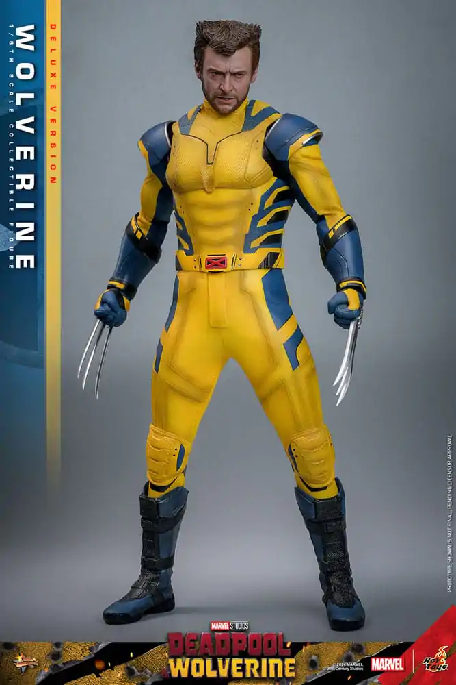 Deadpool & Wolverine Movie Masterpiece 1/6 Wolverine (Deluxe Version) akciófigura 31 cm termékfotó