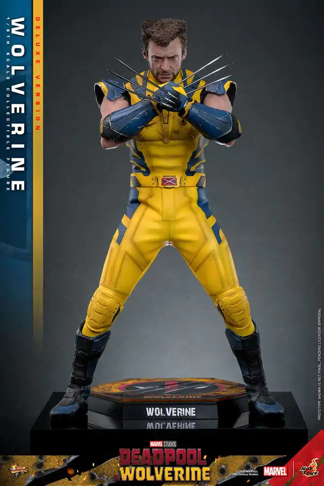 Deadpool & Wolverine Movie Masterpiece 1/6 Wolverine (Deluxe Version) akciófigura 31 cm termékfotó