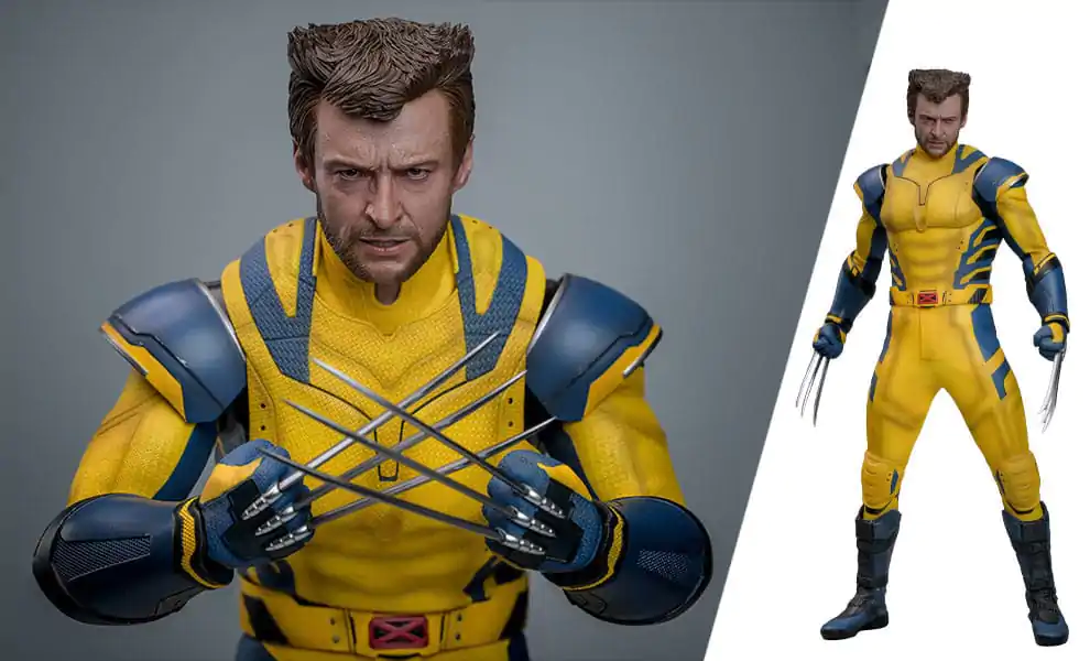 Deadpool & Wolverine Movie Masterpiece 1/6 Wolverine (Deluxe Version) akciófigura 31 cm termékfotó