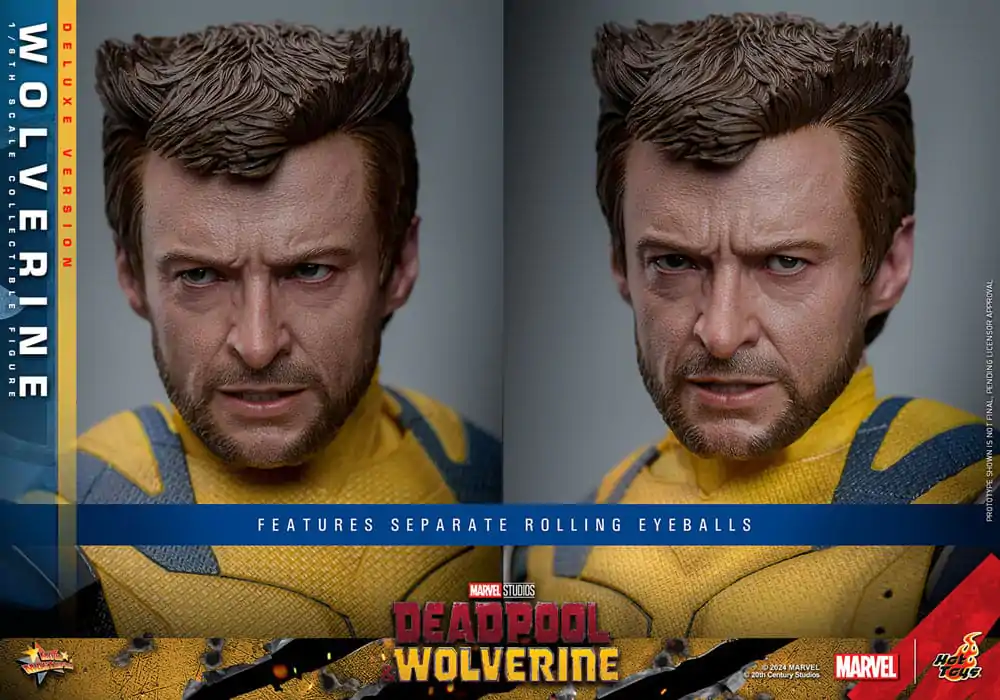 Deadpool & Wolverine Movie Masterpiece 1/6 Wolverine (Deluxe Version) akciófigura 31 cm termékfotó