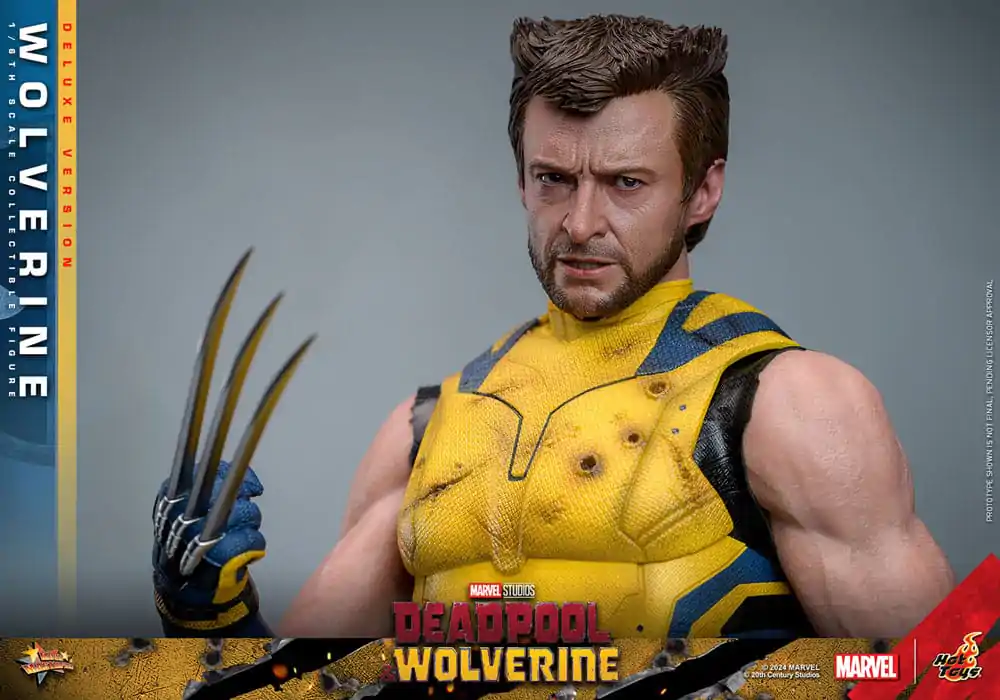 Deadpool & Wolverine Movie Masterpiece 1/6 Wolverine (Deluxe Version) akciófigura 31 cm termékfotó