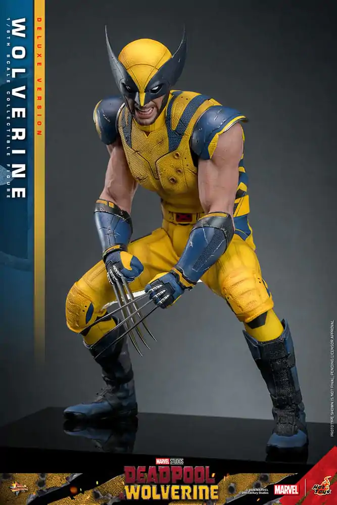 Deadpool & Wolverine Movie Masterpiece 1/6 Wolverine (Deluxe Version) akciófigura 31 cm termékfotó