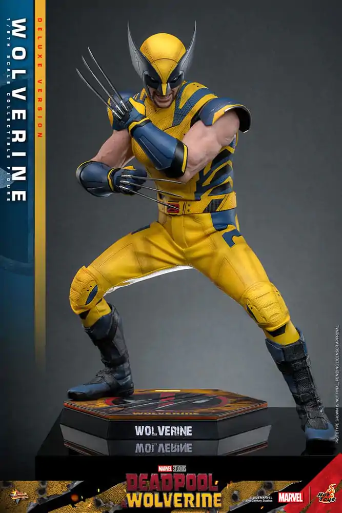 Deadpool & Wolverine Movie Masterpiece 1/6 Wolverine (Deluxe Version) akciófigura 31 cm termékfotó