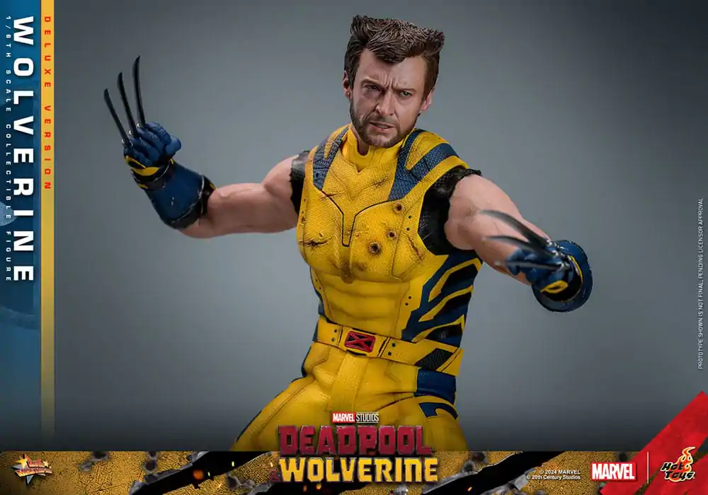 Deadpool & Wolverine Movie Masterpiece 1/6 Wolverine (Deluxe Version) akciófigura 31 cm termékfotó