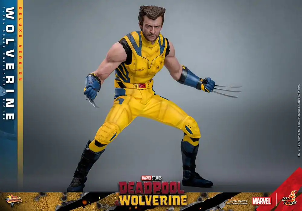 Deadpool & Wolverine Movie Masterpiece 1/6 Wolverine (Deluxe Version) akciófigura 31 cm termékfotó