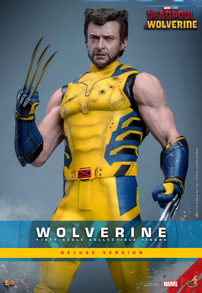 Deadpool & Wolverine Movie Masterpiece 1/6 Wolverine (Deluxe Version) akciófigura 31 cm termékfotó