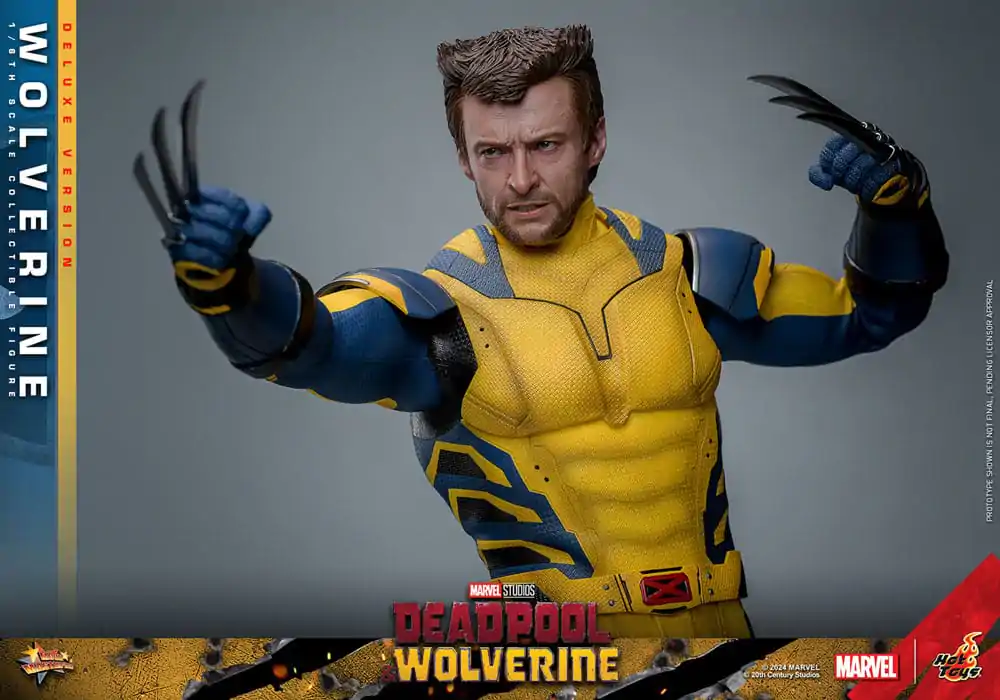 Deadpool & Wolverine Movie Masterpiece 1/6 Wolverine (Deluxe Version) akciófigura 31 cm termékfotó