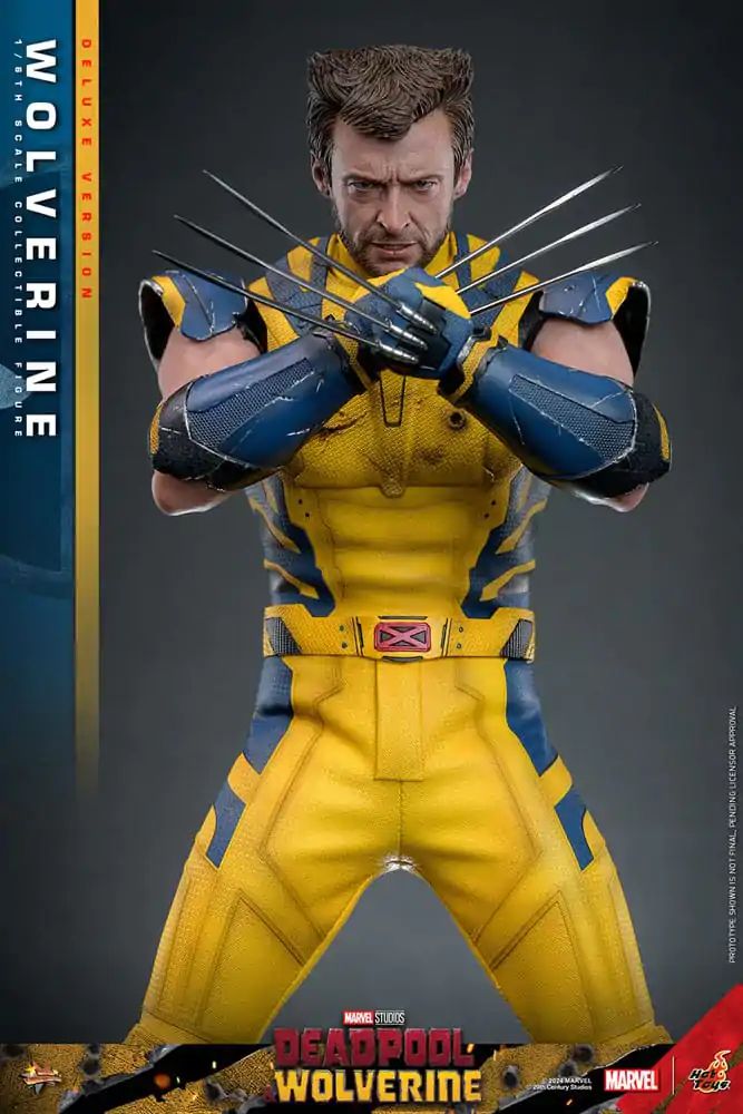 Deadpool & Wolverine Movie Masterpiece 1/6 Wolverine (Deluxe Version) akciófigura 31 cm termékfotó