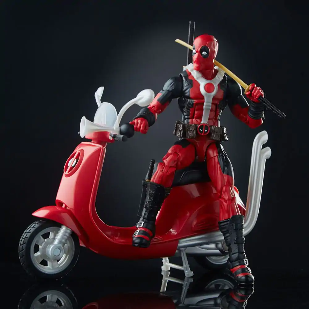 Deadpool Corps Marvel Legends Deadpool with Scooter jármű és figura 15 cm termékfotó