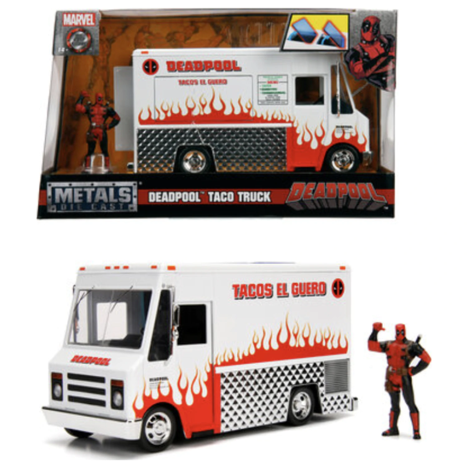 Deadpool Food Truck és Deadpool figura 1:24 termékfotó