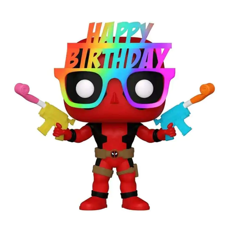 Deadpool Funko POP! Marvel Vinyl figura 30th Birthday Glasses Deadpool 9 cm termékfotó