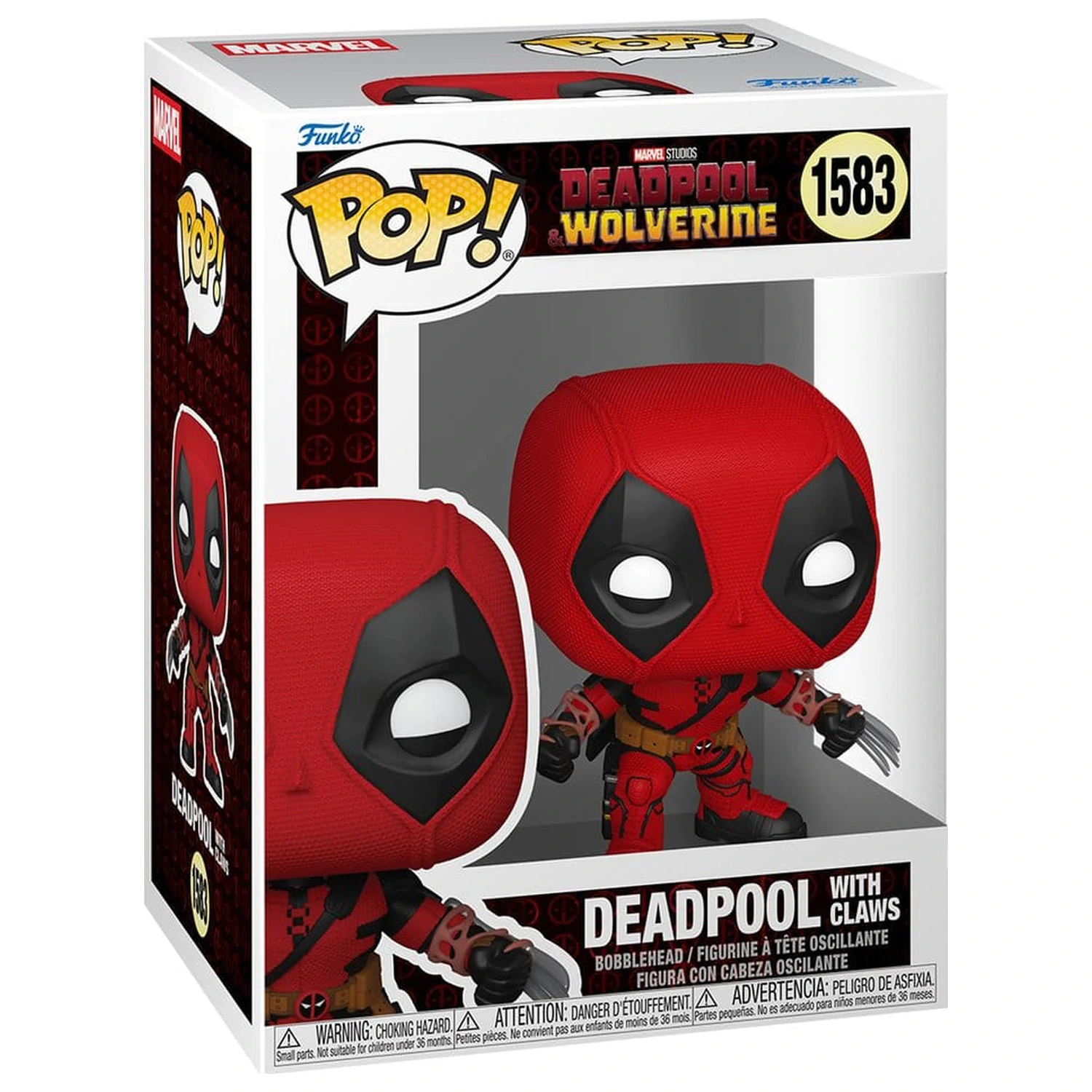 Deadpool & Wolverine Funko POP! Vinyl figura Deadpool with Claws 9 cm termékfotó