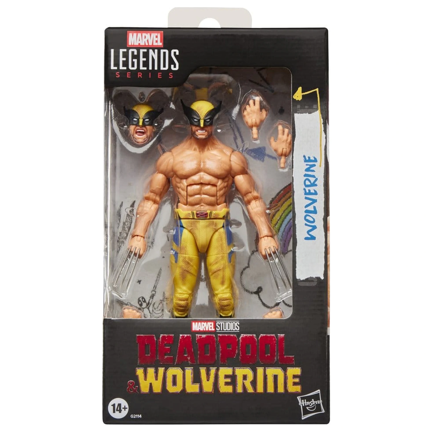 Deadpool & Wolverine Marvel Legends akciófigura Wolverine 15 cm termékfotó