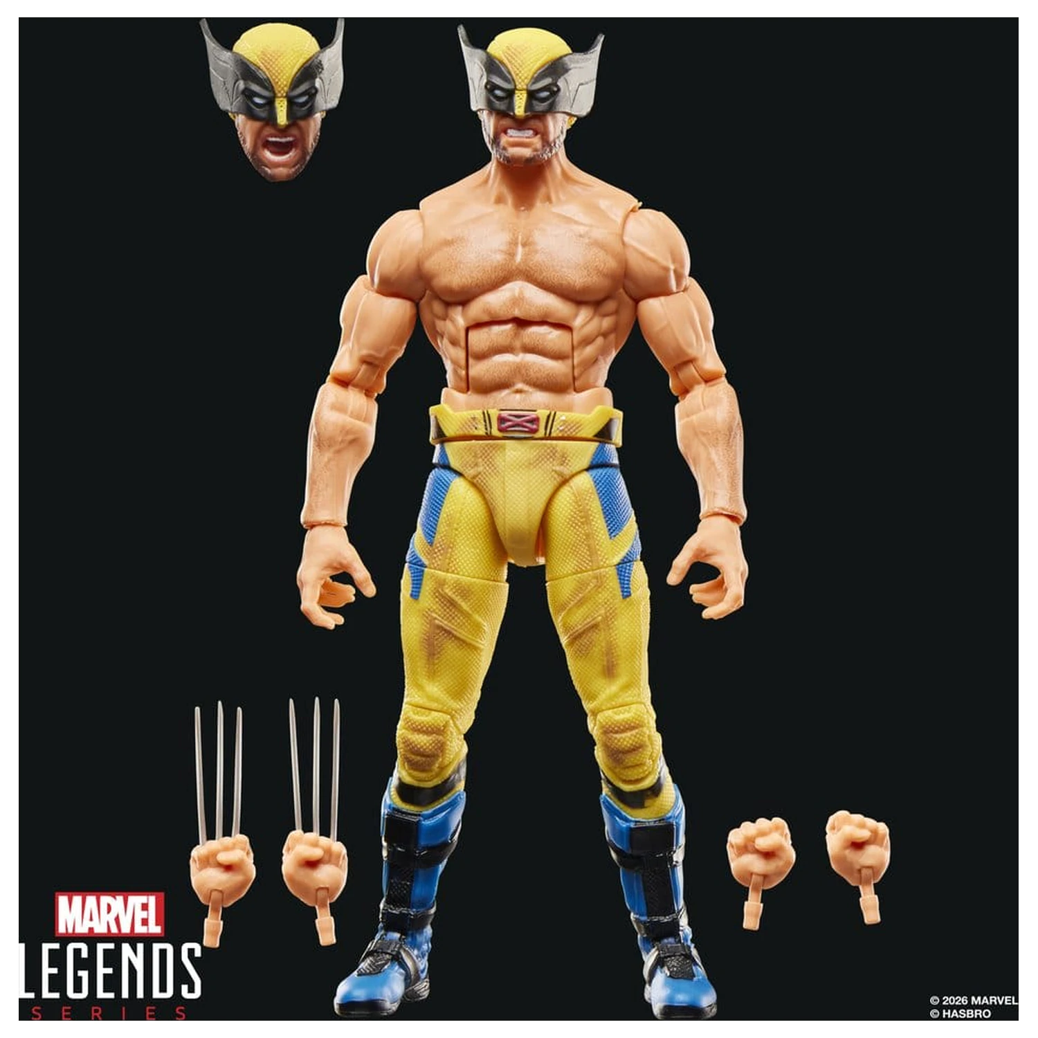 Deadpool & Wolverine Marvel Legends akciófigura Wolverine 15 cm termékfotó