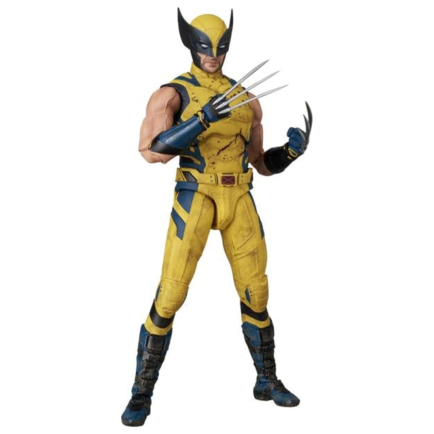 Deadpool & Wolverine Wolverine Damage Ver. MAFEX figura 16 cm termékfotó