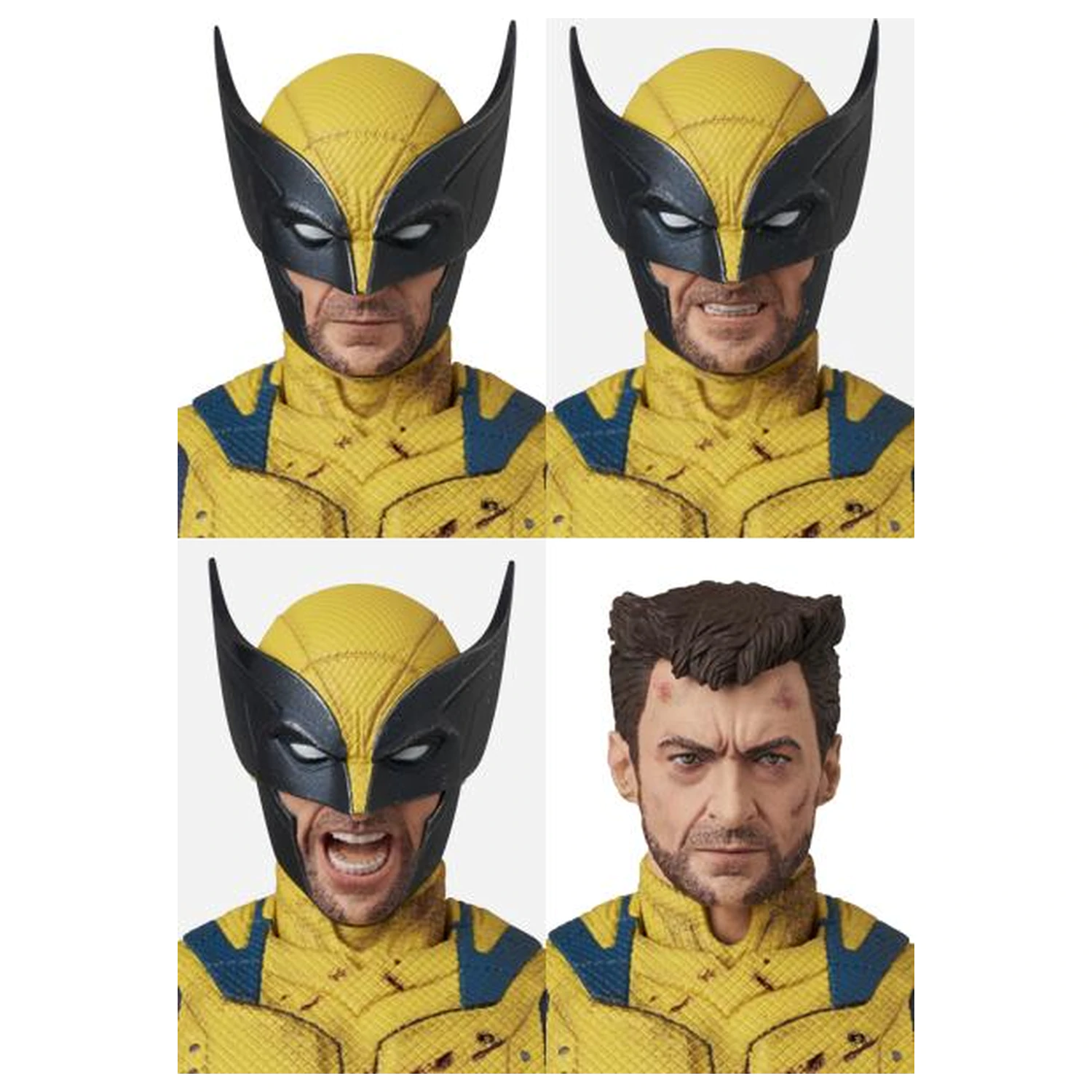 Deadpool & Wolverine Wolverine Damage Ver. MAFEX figura 16 cm termékfotó