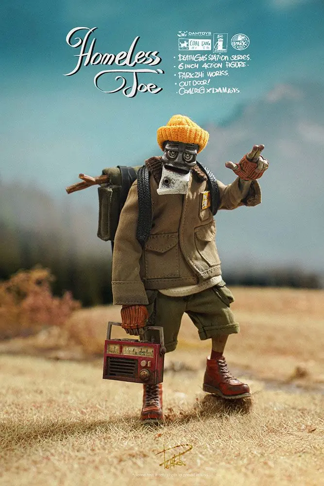 Death Gas Station 1/12 Homeless Joe akciófigura 15 cm termékfotó