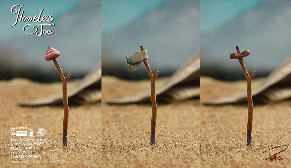 Death Gas Station 1/12 Homeless Joe akciófigura 15 cm termékfotó