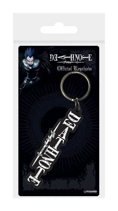 Death Note gumis kulcstartó Logo 6 cm termékfotó