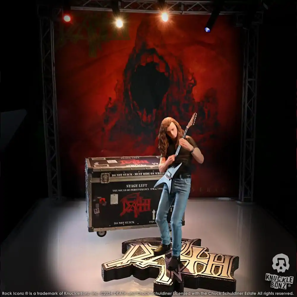 Death Rock Ikonz On Tour Road Case + Stage Backdrop Set The Sound of Perseverance Tour szobor figura 1998 termékfotó