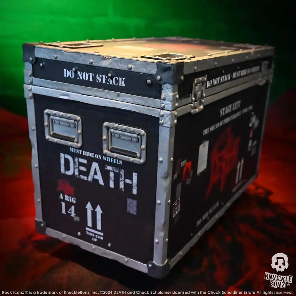 Death Rock Ikonz On Tour Road Case + Stage Backdrop Set The Sound of Perseverance Tour szobor figura 1998 termékfotó