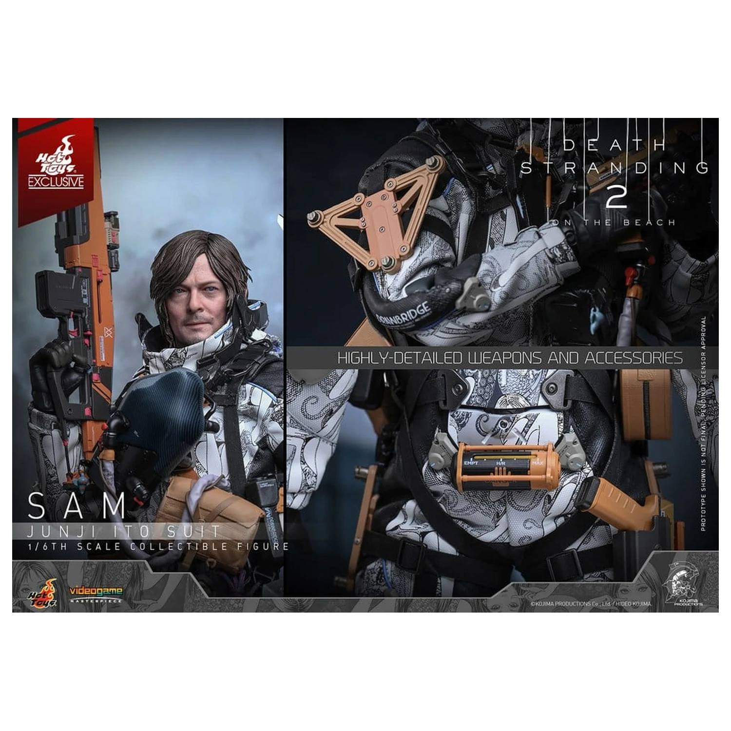 Death Stranding 1/6 Sam Porter Bridges (Junji Ito Suit) akciófigura 31 cm termékfotó