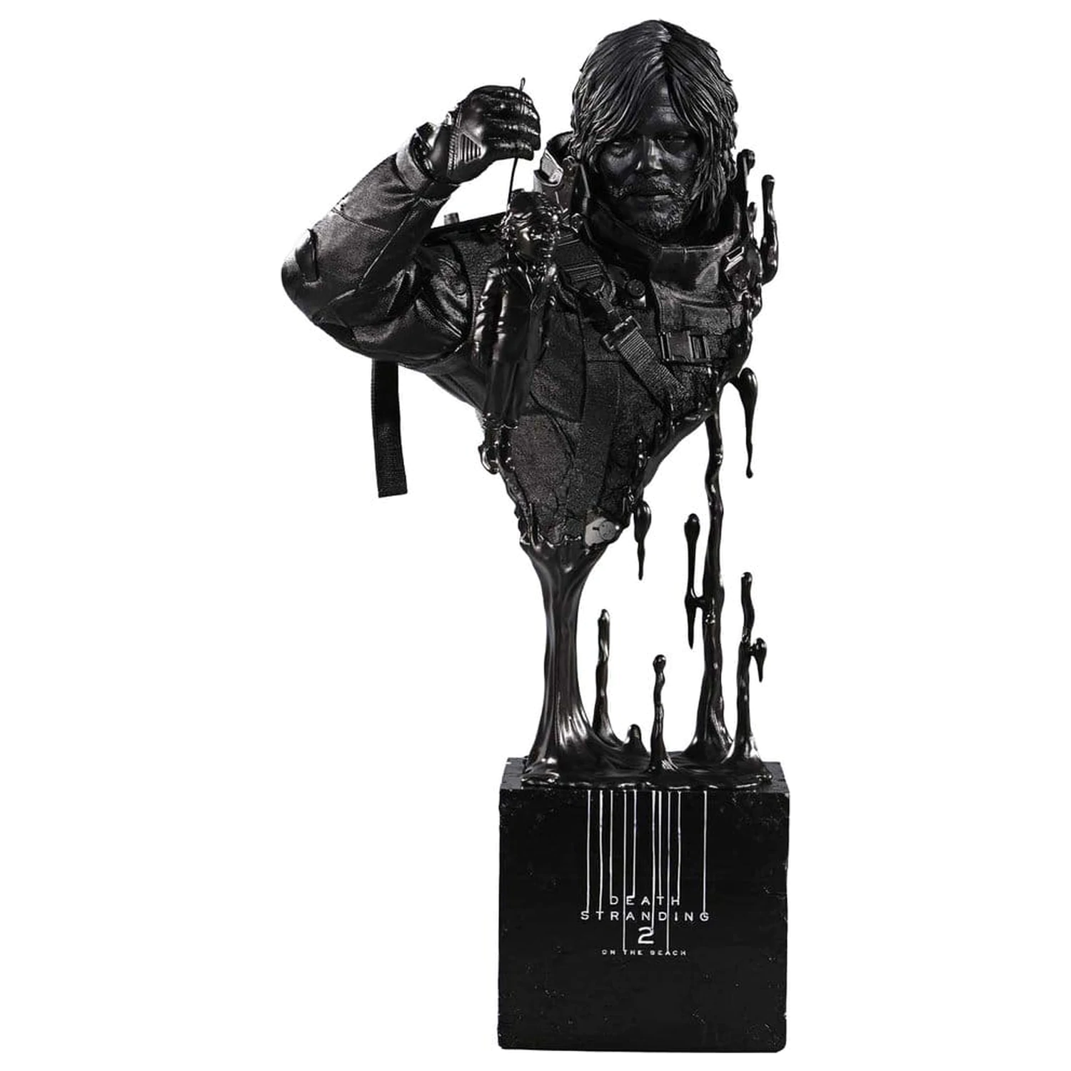Death Stranding 2: On the Beach 1/3 Sam Tar Black mellszobor figura 44 cm termékfotó