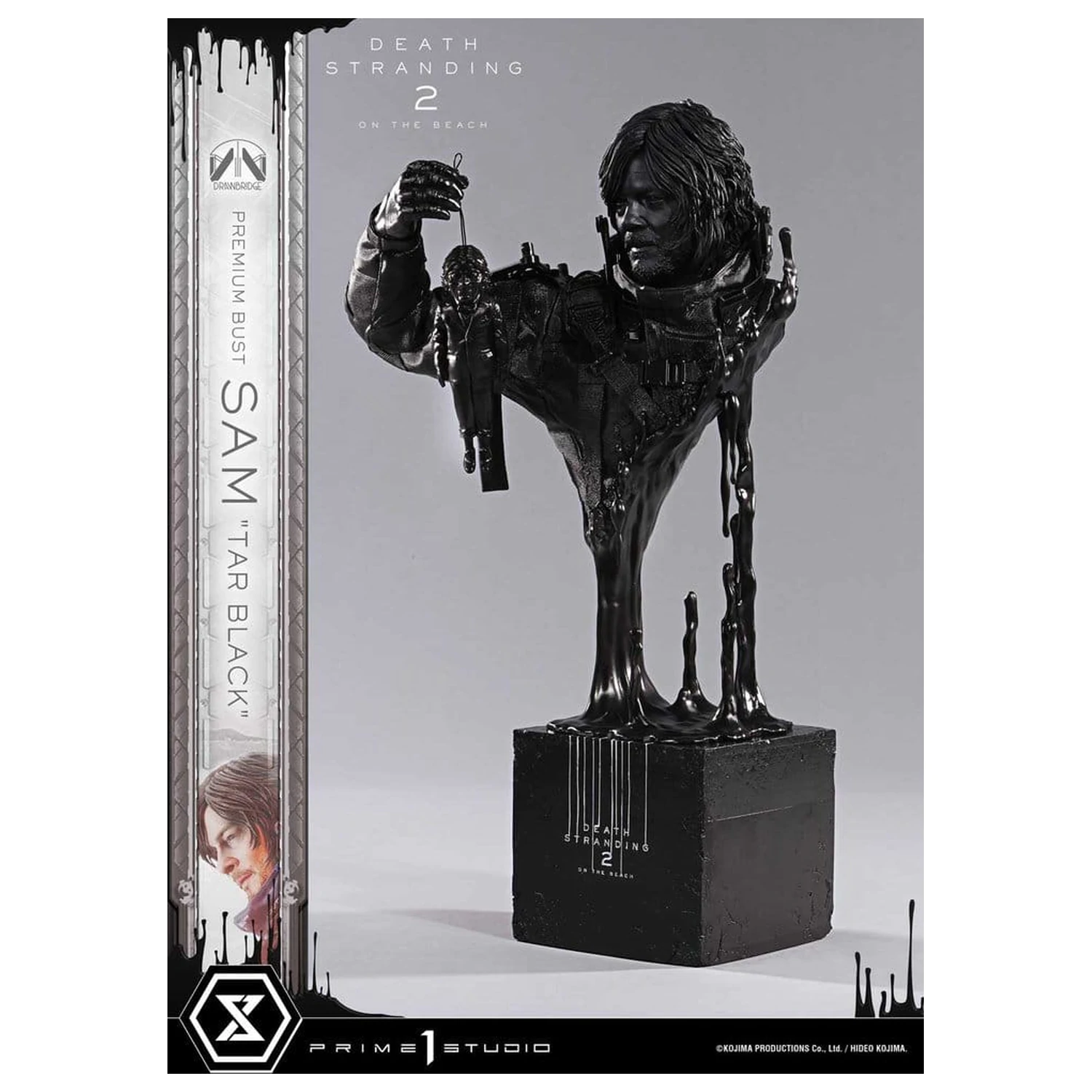 Death Stranding 2: On the Beach 1/3 Sam Tar Black mellszobor figura 44 cm termékfotó
