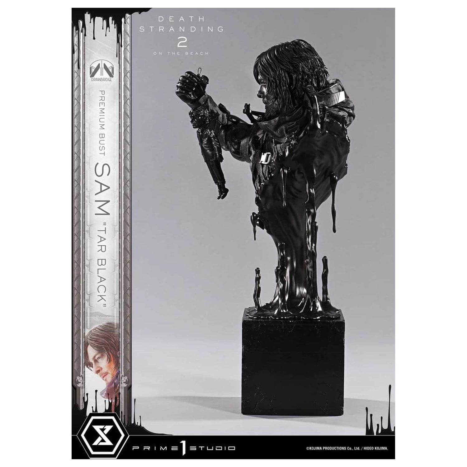 Death Stranding 2: On the Beach 1/3 Sam Tar Black mellszobor figura 44 cm termékfotó
