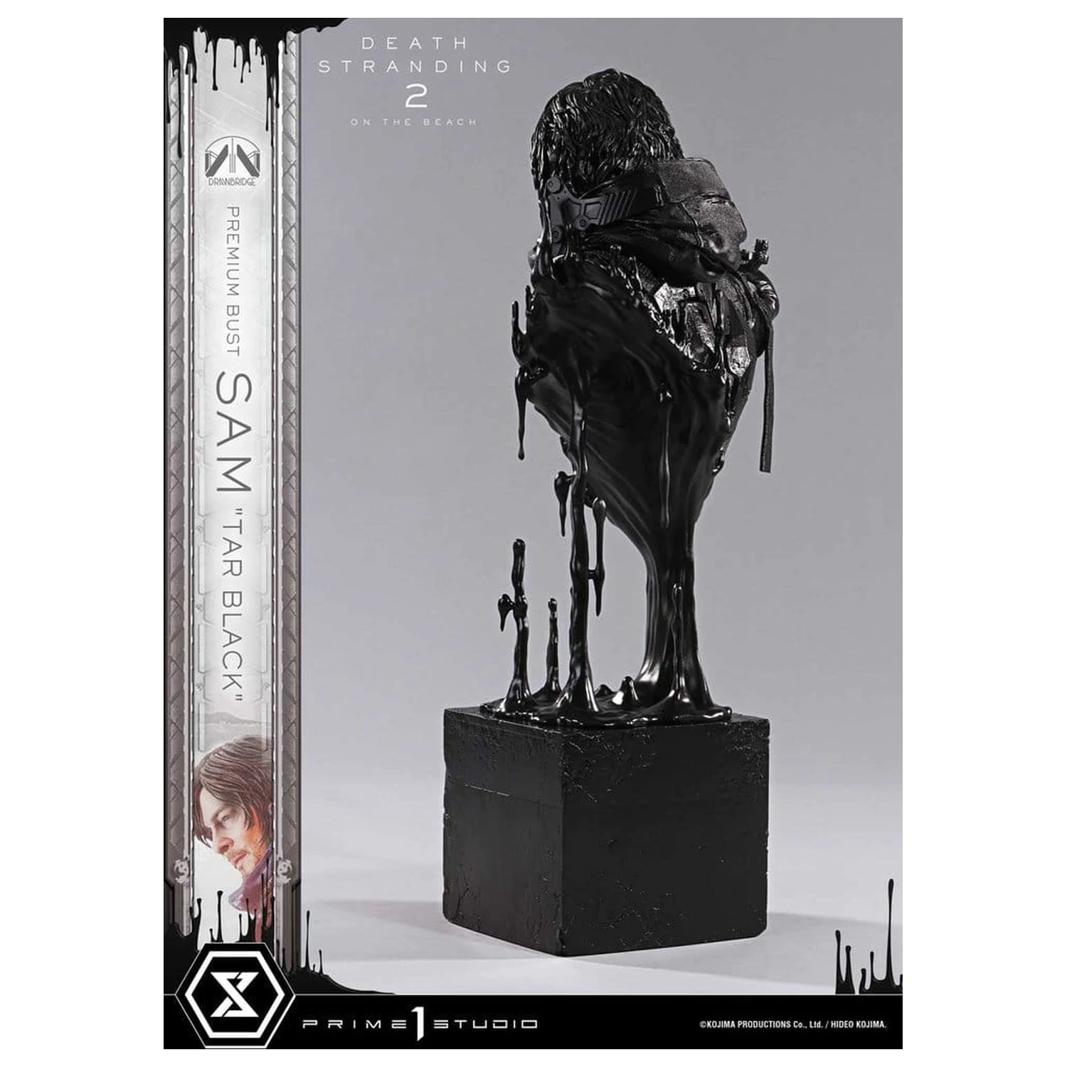 Death Stranding 2: On the Beach 1/3 Sam Tar Black mellszobor figura 44 cm termékfotó