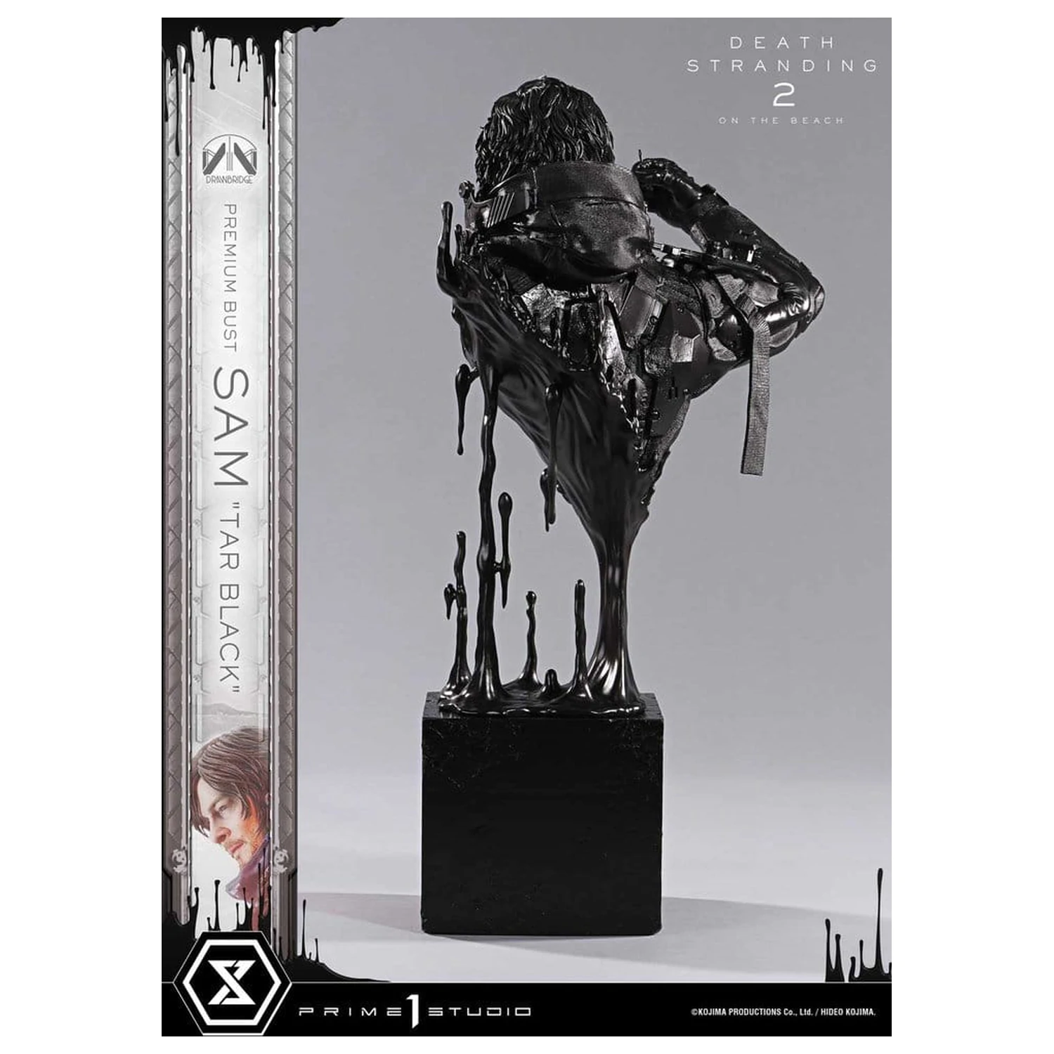 Death Stranding 2: On the Beach 1/3 Sam Tar Black mellszobor figura 44 cm termékfotó