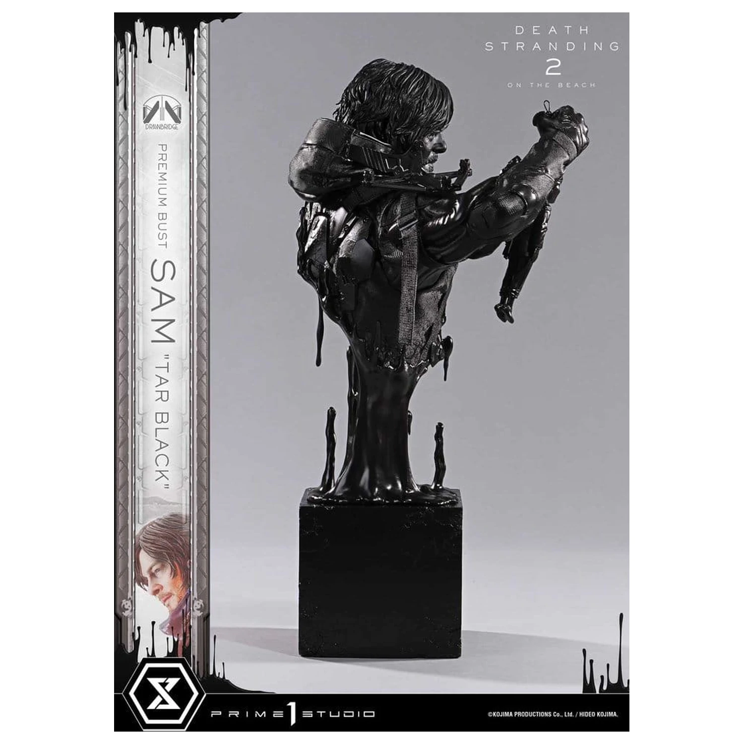 Death Stranding 2: On the Beach 1/3 Sam Tar Black mellszobor figura 44 cm termékfotó