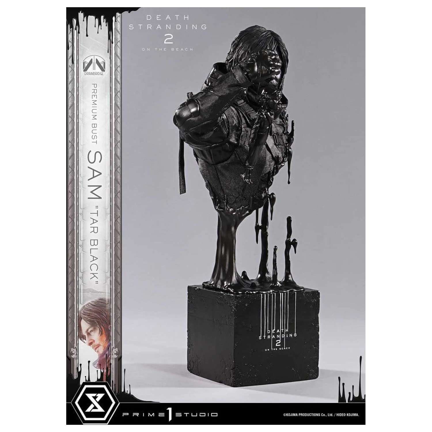 Death Stranding 2: On the Beach 1/3 Sam Tar Black mellszobor figura 44 cm termékfotó