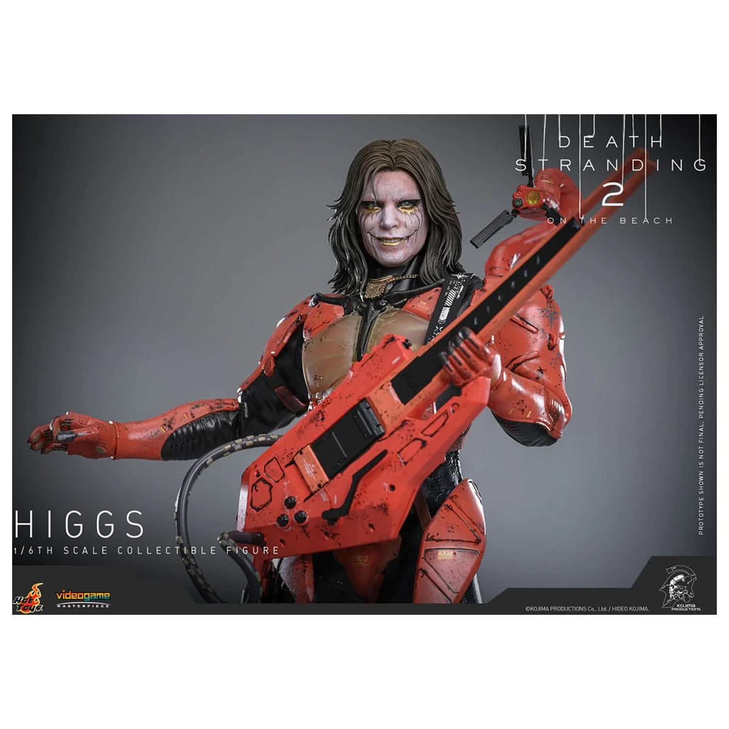 Death Stranding 2: On the Beach Videogame Masterpiece 1/6 Higgs akciófigura 33 cm termékfotó