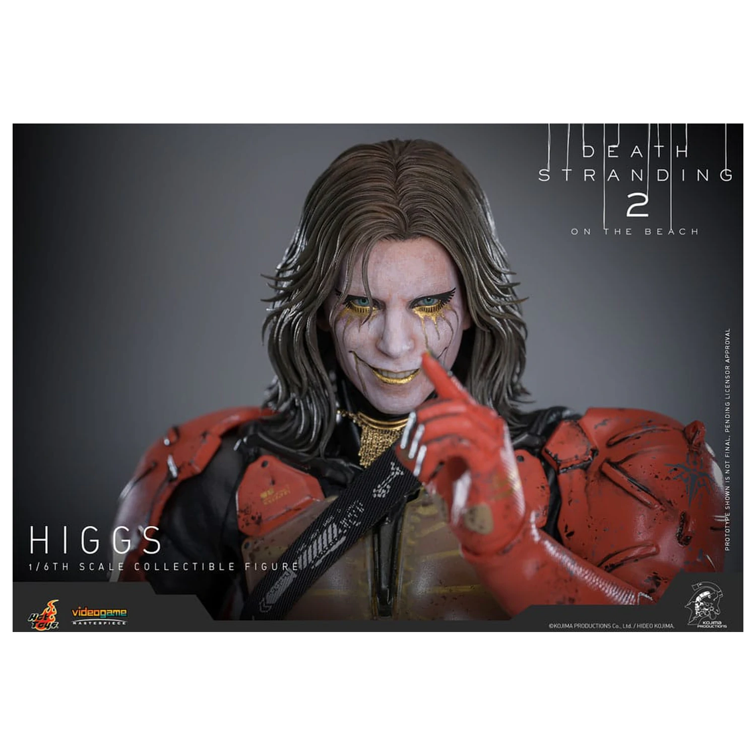 Death Stranding 2: On the Beach Videogame Masterpiece 1/6 Higgs akciófigura 33 cm termékfotó