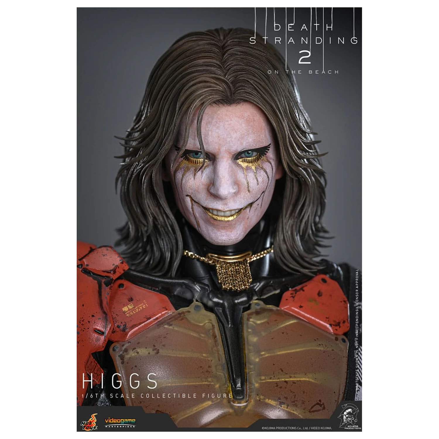 Death Stranding 2: On the Beach Videogame Masterpiece 1/6 Higgs akciófigura 33 cm termékfotó