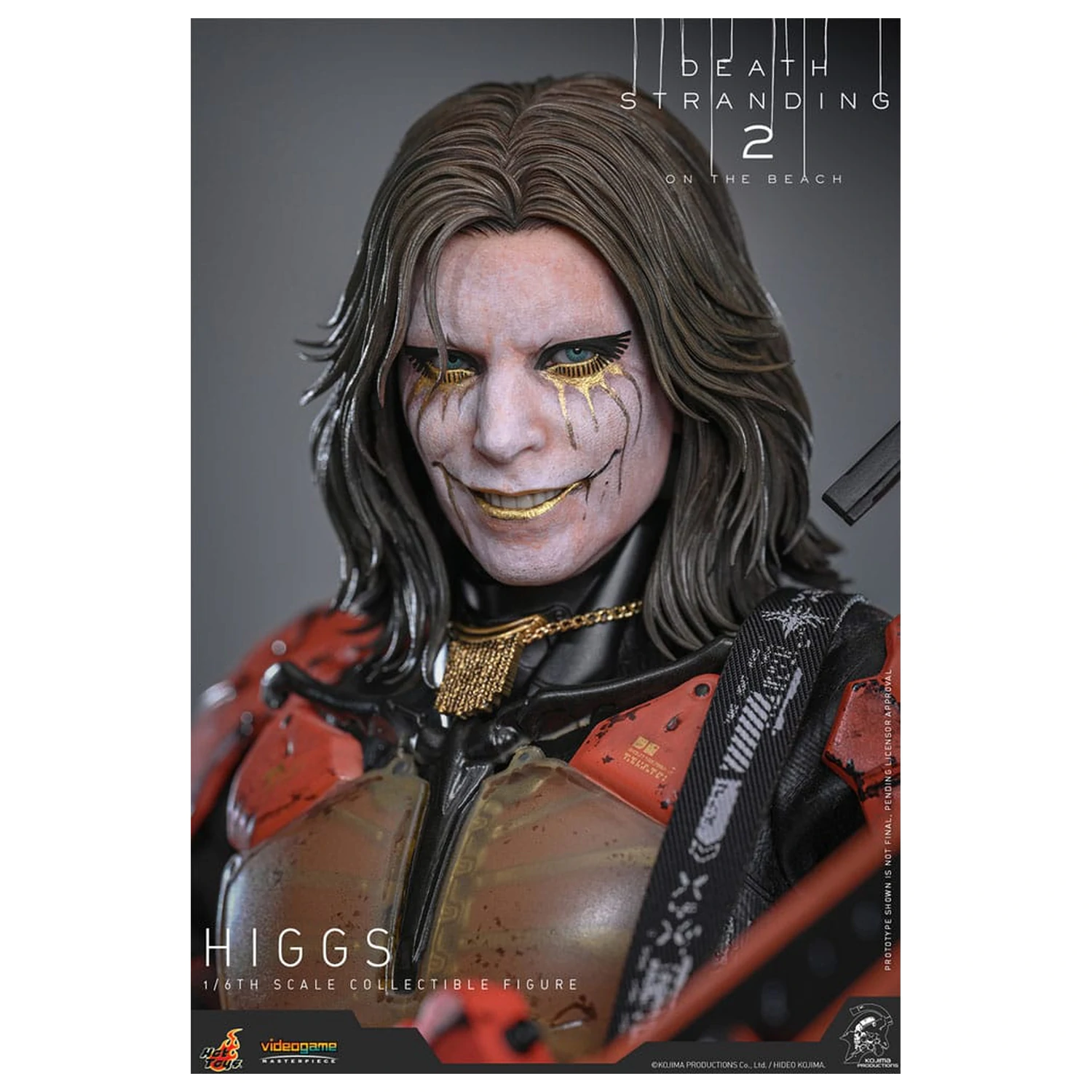 Death Stranding 2: On the Beach Videogame Masterpiece 1/6 Higgs akciófigura 33 cm termékfotó