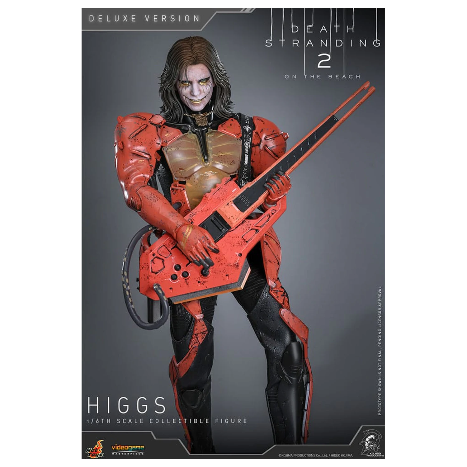 Death Stranding 2: On the Beach Videogame Masterpiece 1/6 Higgs (Deluxe Version) akciófigura 33 cm termékfotó