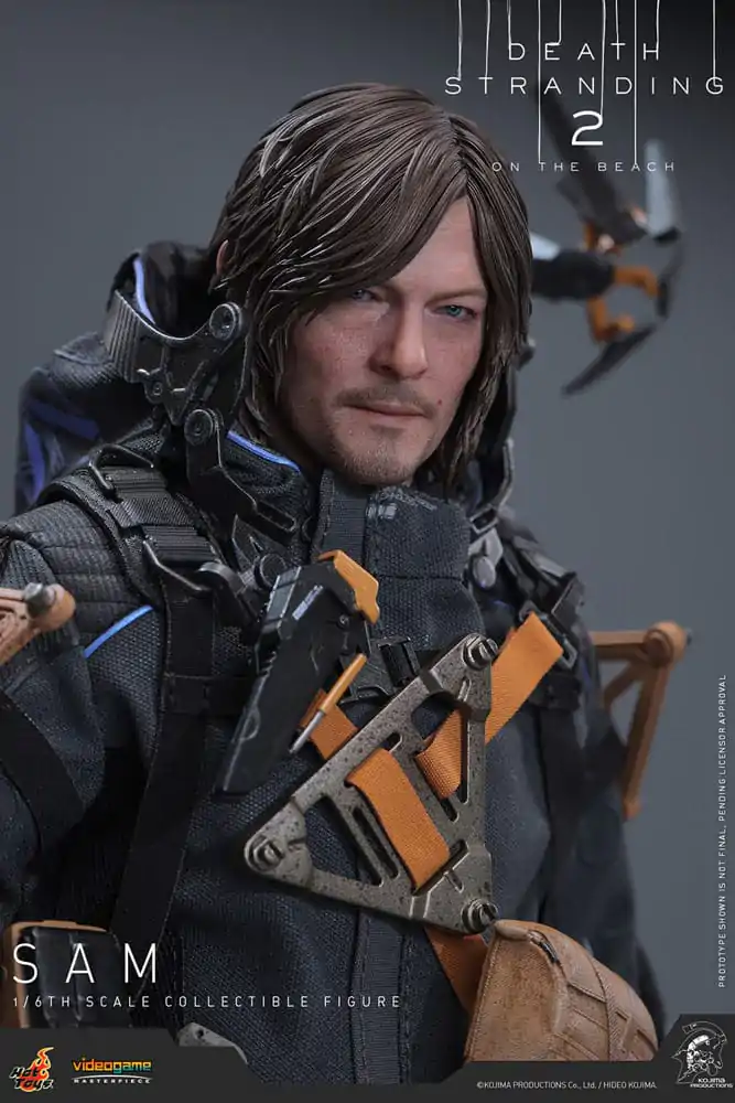 Death Stranding 2: On the Beach Videogame Masterpiece 1/6 Sam akciófigura 31 cm termékfotó