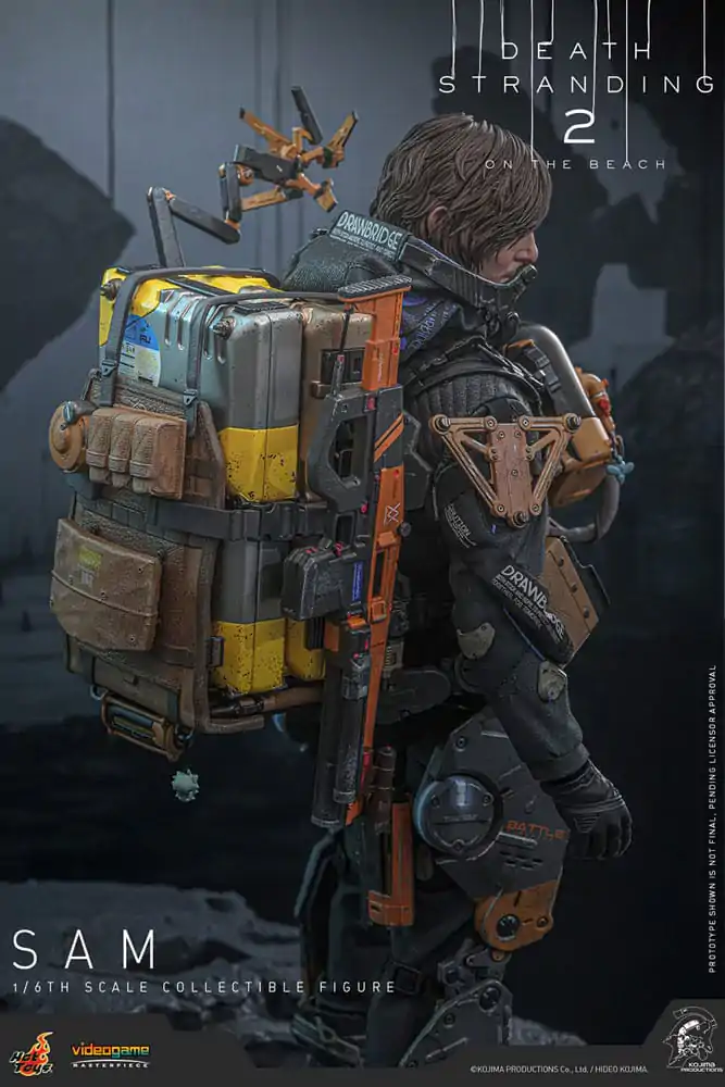 Death Stranding 2: On the Beach Videogame Masterpiece 1/6 Sam akciófigura 31 cm termékfotó