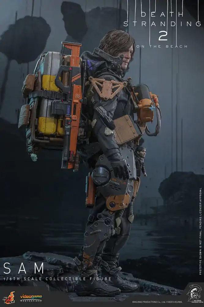 Death Stranding 2: On the Beach Videogame Masterpiece 1/6 Sam akciófigura 31 cm termékfotó
