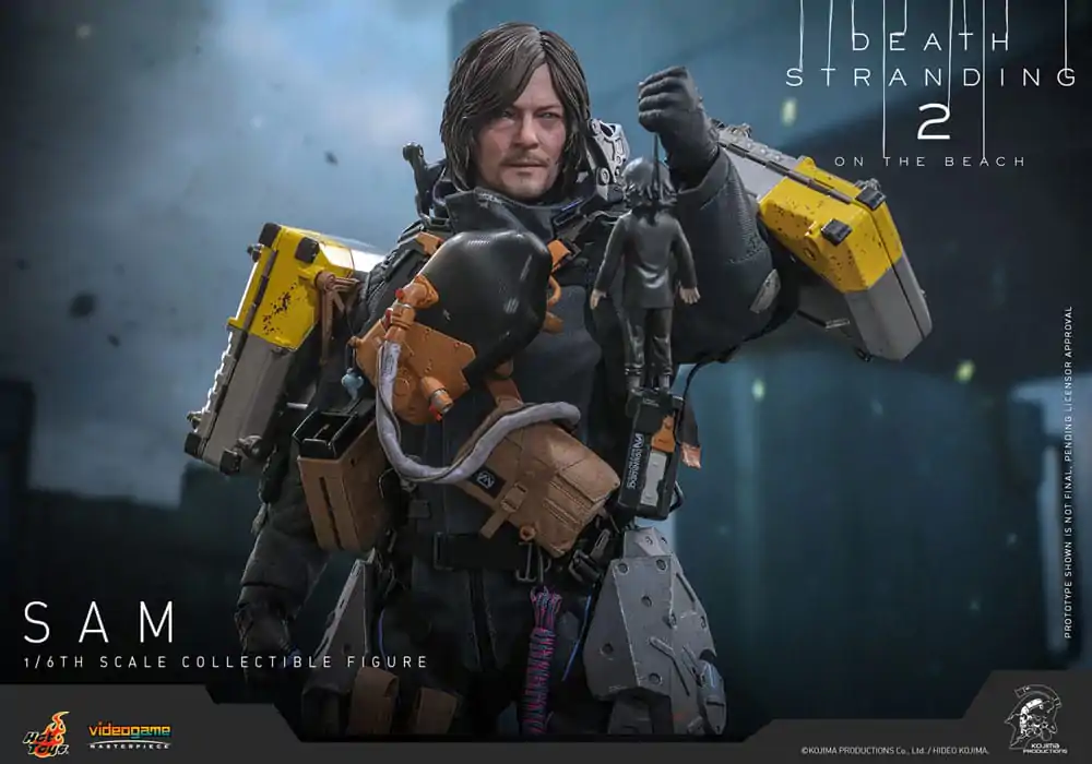 Death Stranding 2: On the Beach Videogame Masterpiece 1/6 Sam akciófigura 31 cm termékfotó