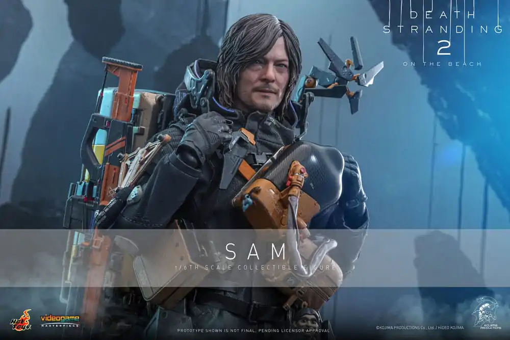 Death Stranding 2: On the Beach Videogame Masterpiece 1/6 Sam akciófigura 31 cm termékfotó
